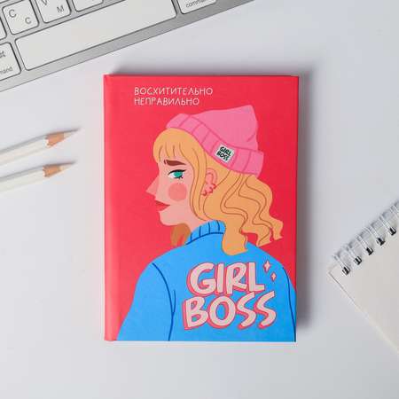 Ежедневник ArtFox мини Girl boss 80 листов