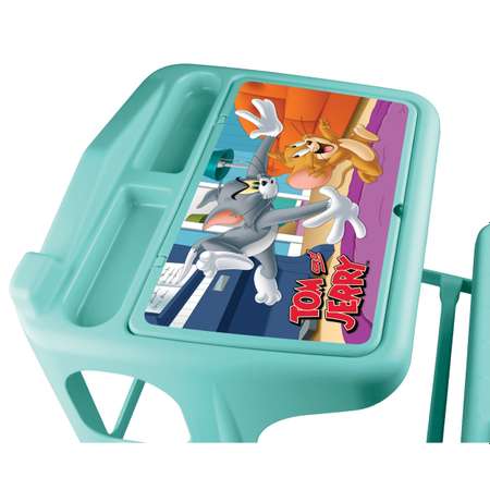 Стол-парта Пластишка Tom and Jerry детская с аппликацией Бирюзовая в ассортименте