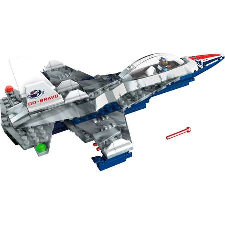 Конструктор Mega Construx Военный самолет блочный