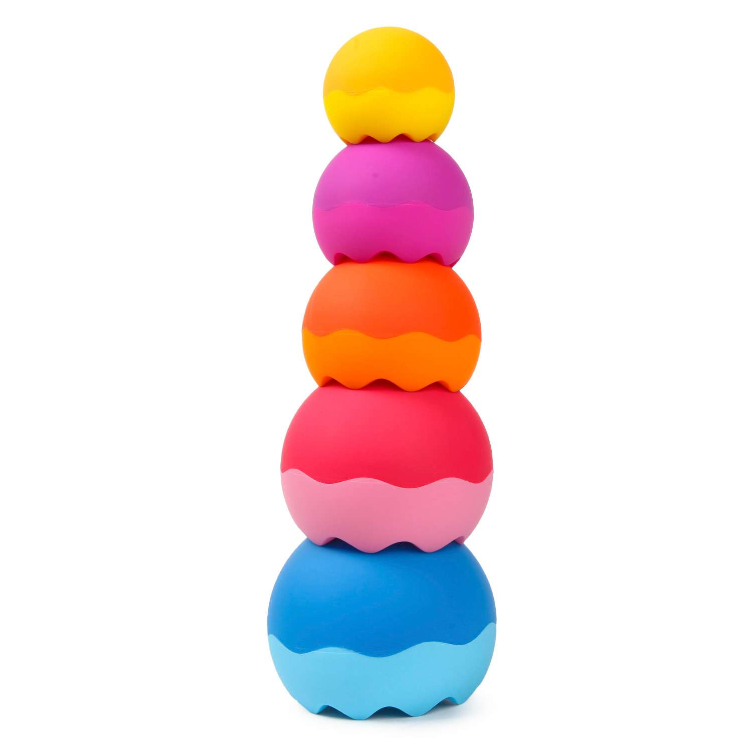 Пирамидка Fat Brain Toy 7деталей Разноцветный F070ML - фото 6