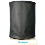 Чехол на бутыль 19л Coolpaq Leather Black