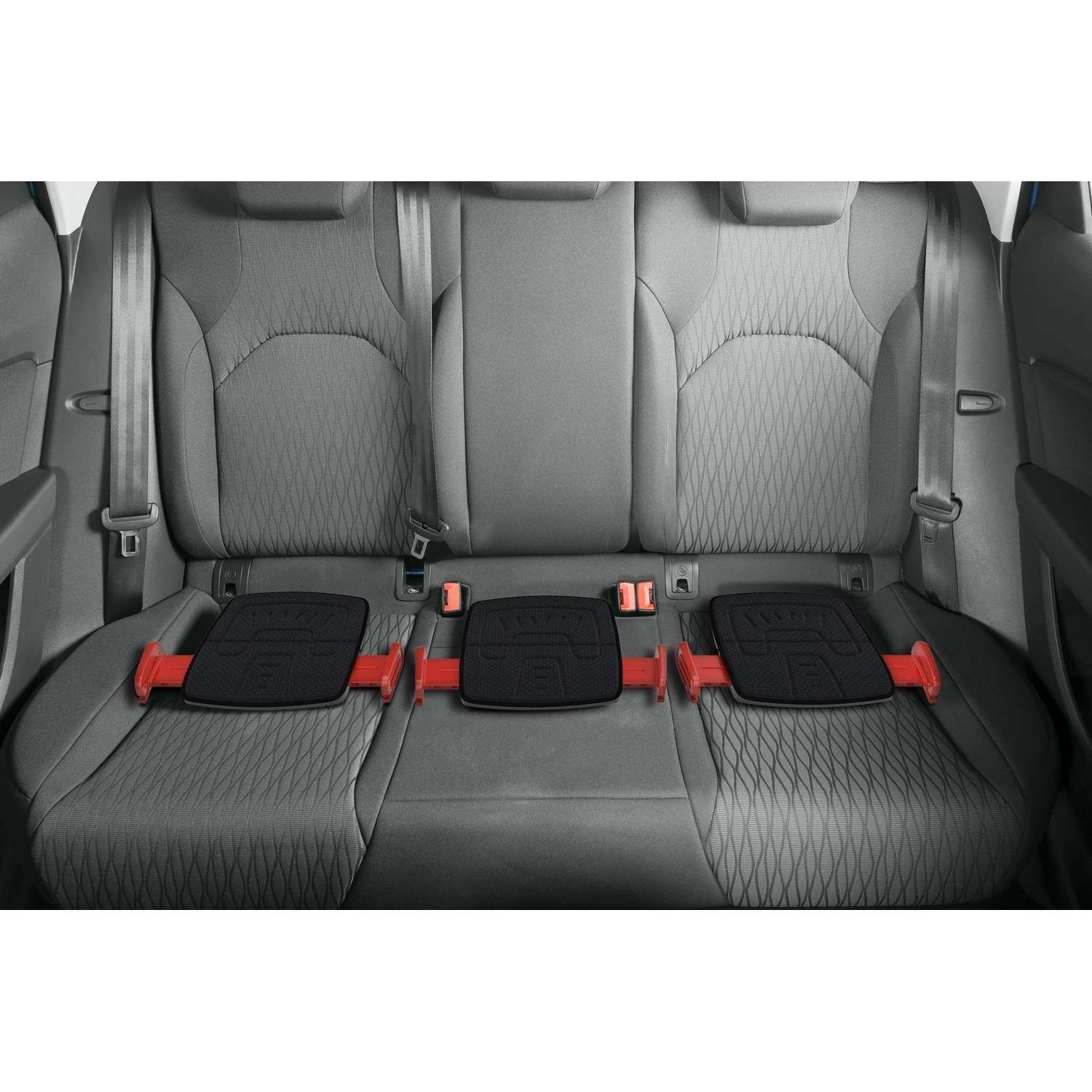 Бустер Mifold автомобильный the Grab-and-Go Booster seat/Slate Grey темно-серый - фото 11