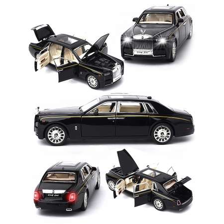 Машинка игрушка железная 1:24 Che Zhi Rolls-Royce Phantom