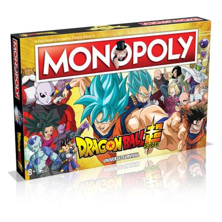 Настольная игра Winning Moves Монополия Dragon Ball Super на английском языке