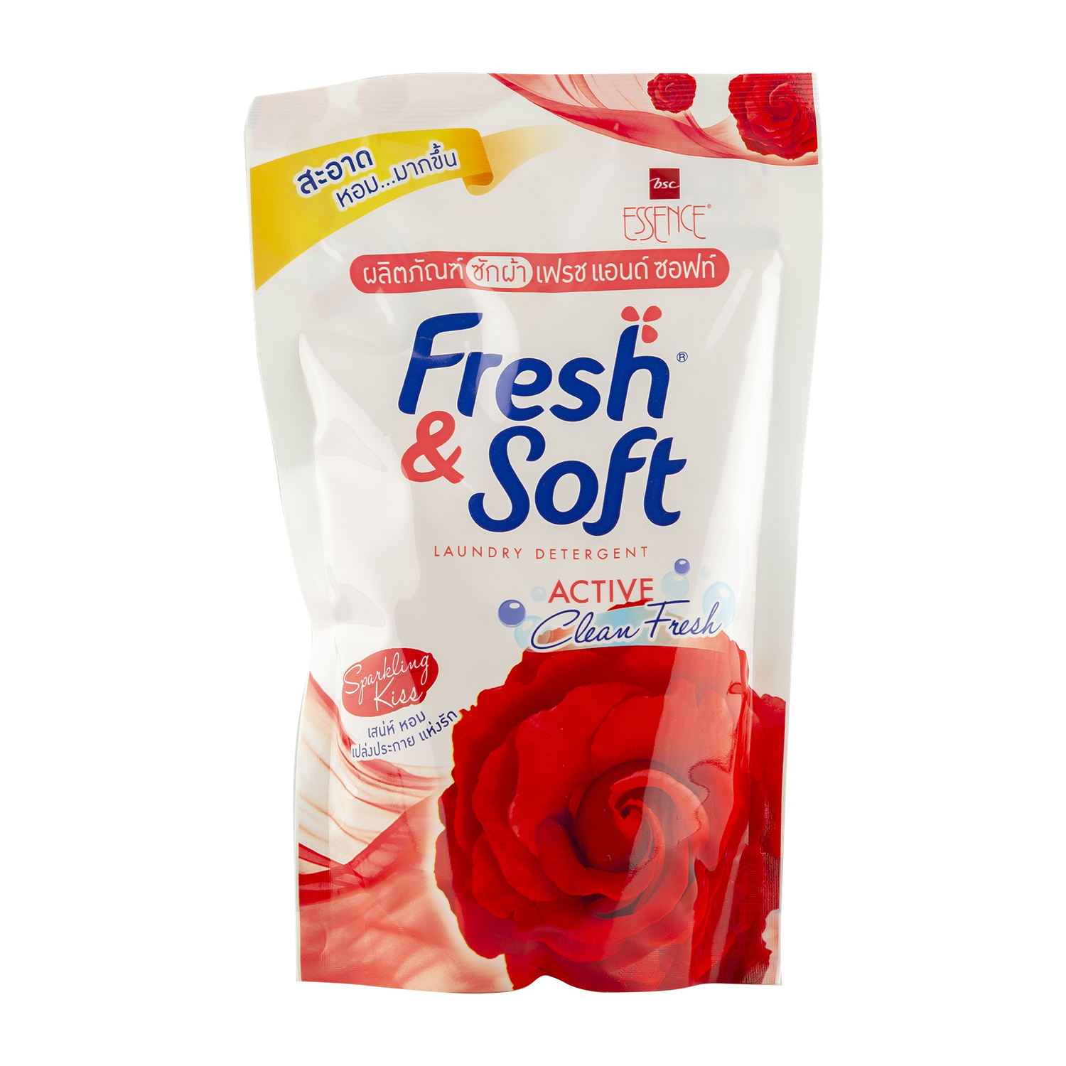 Гель для стирки Lion Fresh Soft всех типов тканей Искристый Поцелуй 400 мл - фото 1