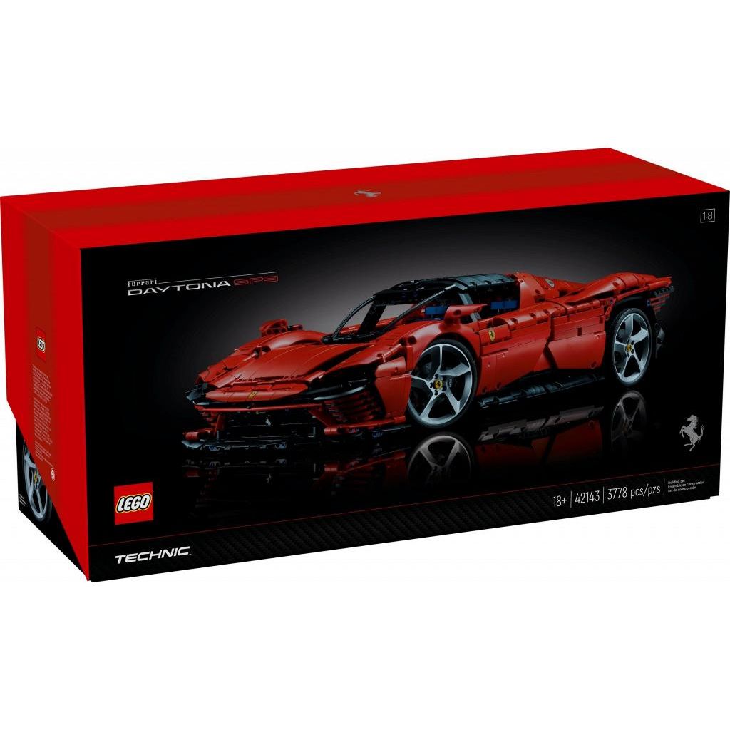 Конструктор LEGO Technic Ferrari Daytona SP3 42143 купить по цене 41599 ₽ в  интернет-магазине Детский мир