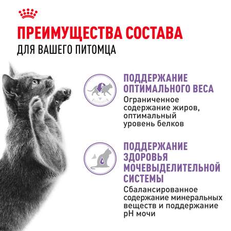 Корм влажный для кошек ROYAL CANIN Sterilised 85г соус стерилизованных пауч