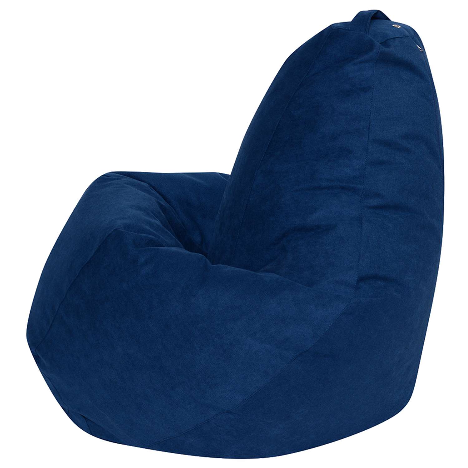 Кресло-мешок DreamBag Синий Велюр XL - фото 3