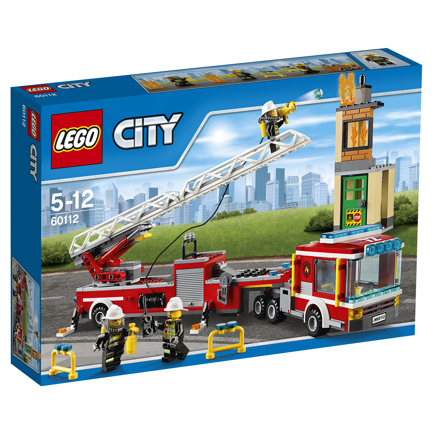 Конструктор LEGO City Fire Пожарная машина (60112) купить по цене 2999 ₽ в  интернет-магазине Детский мир