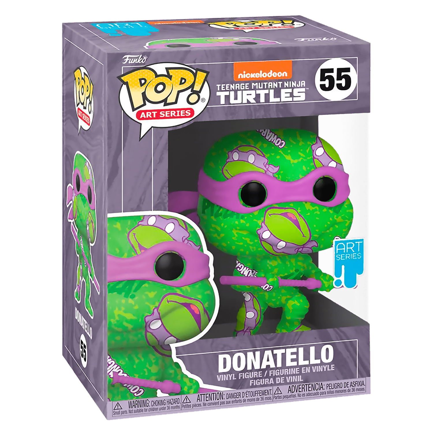 Фигурка Funko POP! Art Series TMNT 2 Donatello V Case Exc 58750 - фото 2