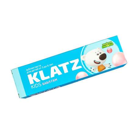 Зубная паста KLATZ KIDS Мимимишки Бабл Гам 40 мл