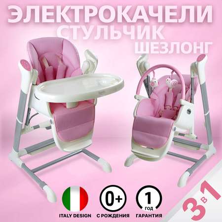 Стульчик для кормления Nuovita Unico Rosa Розовый