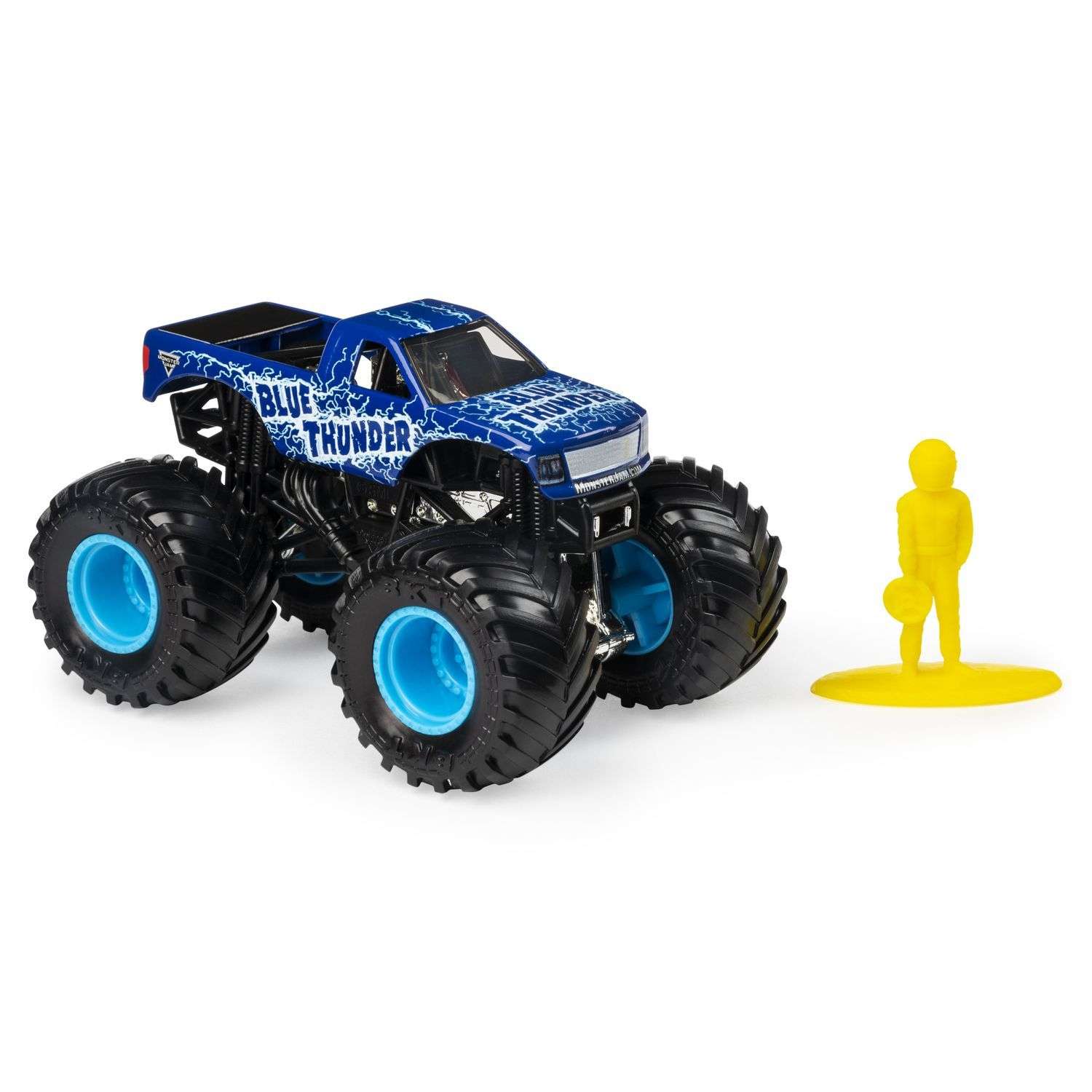 Машинка Monster Jam 1:64 Blue Thunder 6044941/20117079 6044941 - фото 1