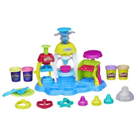 Игровой набор Play-Doh PLUS Фабрика пирожных