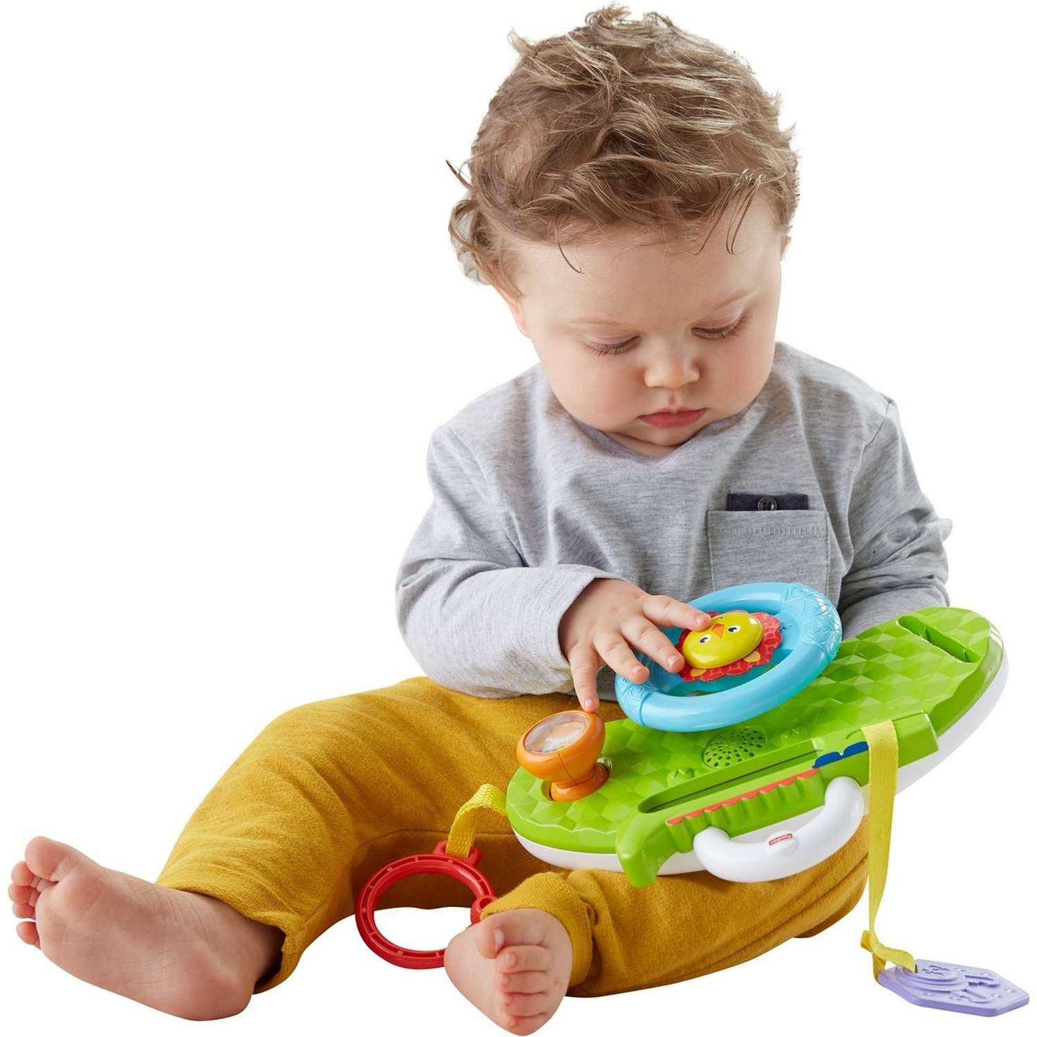 Обучающий руль Fisher Price Львенок - фото 14