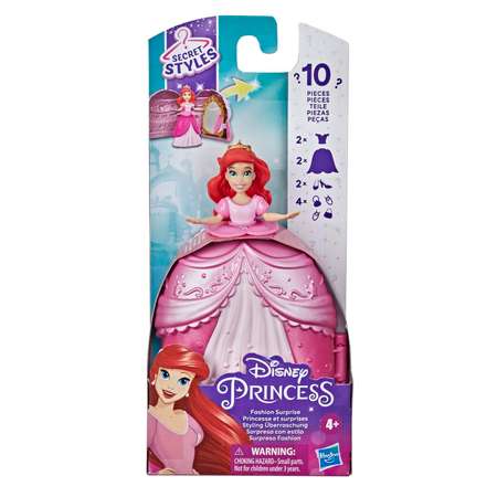 Набор игровой Disney Princess Hasbro Модный сюрприз Ариэль F12505L0