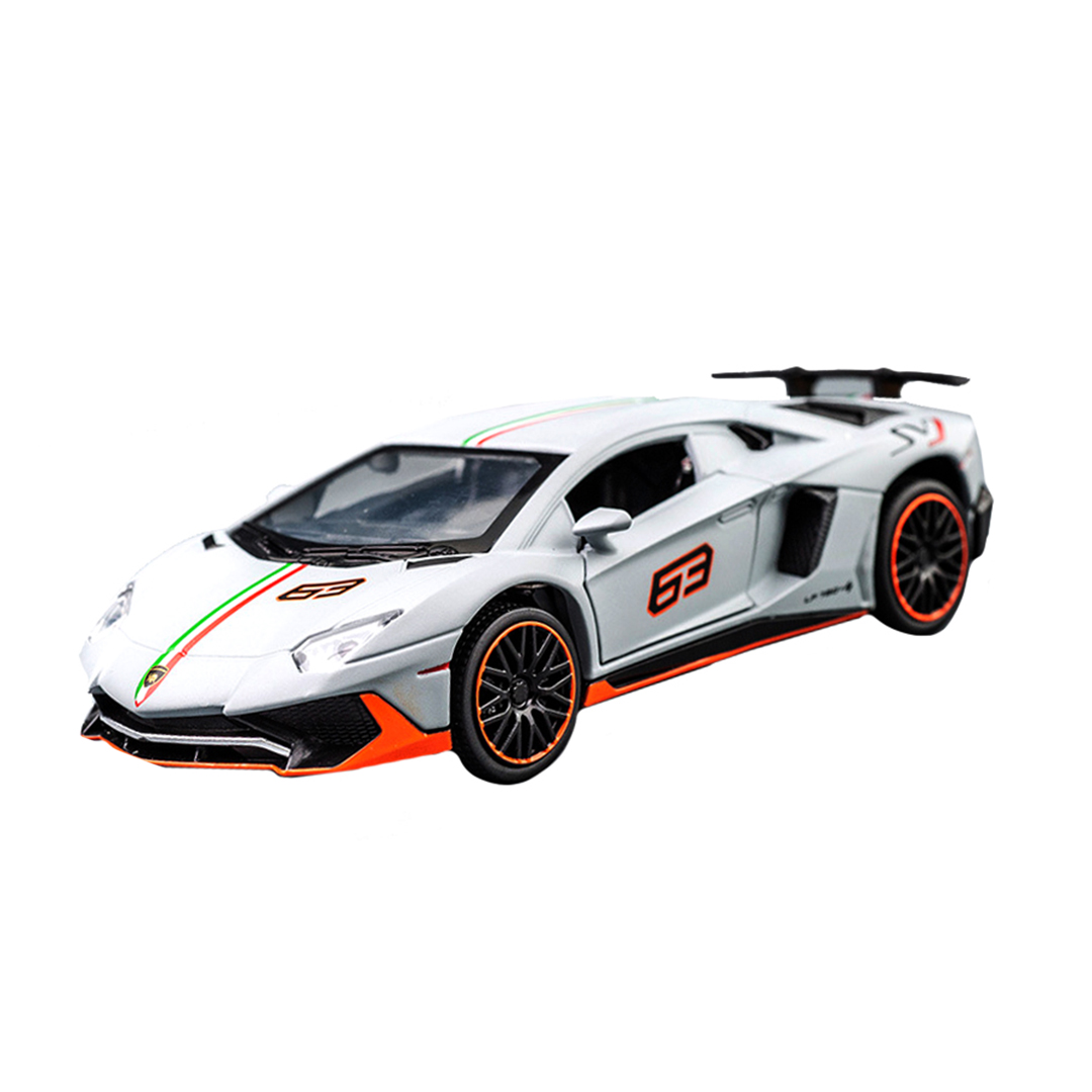 Автомобиль CINLANKIDS 1:32 белый CAR-3239A/WHITE - фото 1