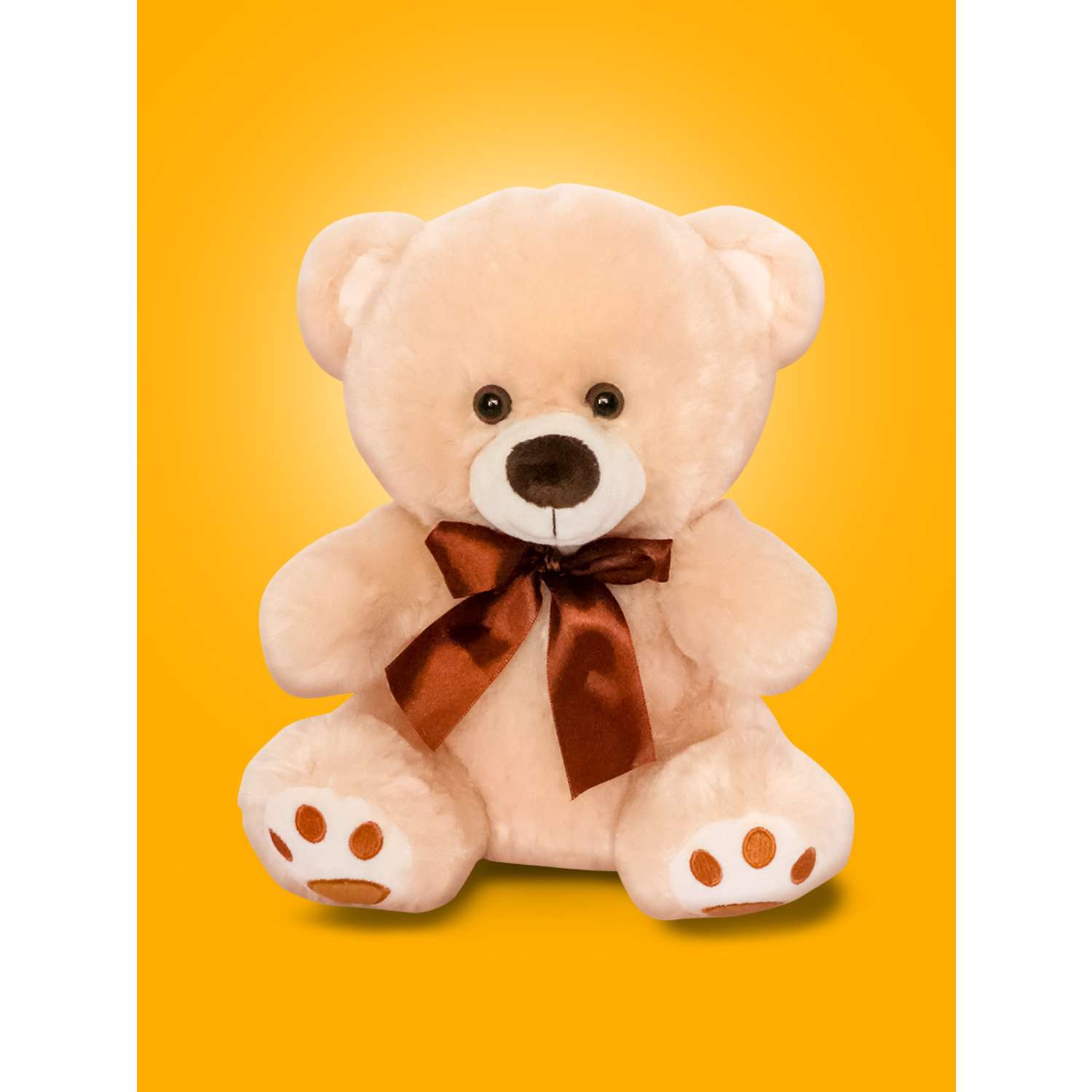 Мягкая игрушка Bebelot Медвежонок с бантиком 27 см - фото 1