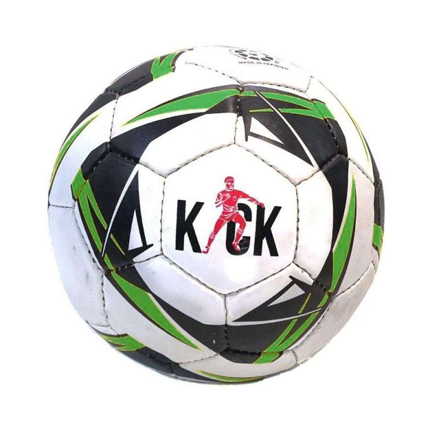 Футбольный мяч Uniglodis зеленый размер 5 - фото 1