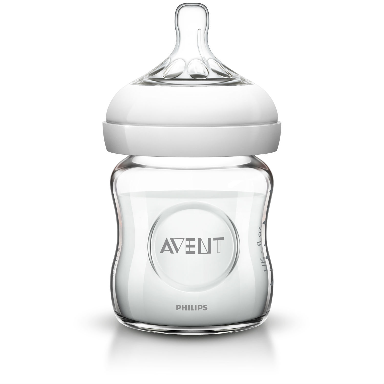 Бутылочка Philips Avent Natural стеклянная 0 мес+ 120 мл SCF671/17 - фото 3