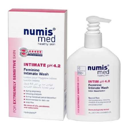 Гель для интимной гигиены numis® med pH 4.2 нежный уход для чувствительных участков 200 мл