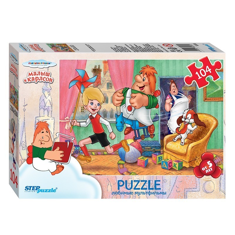 Пазл Step Puzzle Союзмульфильм 104 элемента в ассортименте 82025-82031 - фото 3