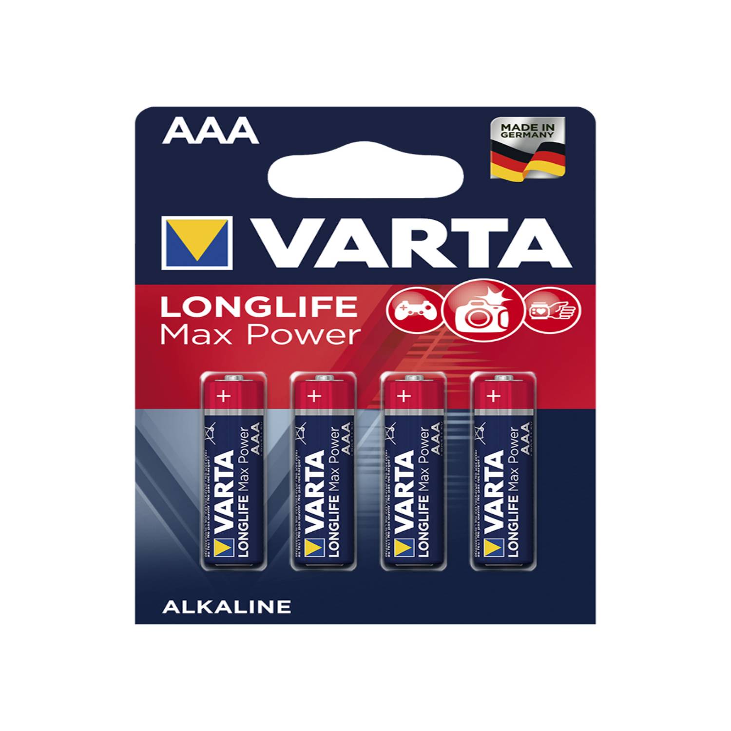 Батарейки Varta AAA 4 шт - фото 1