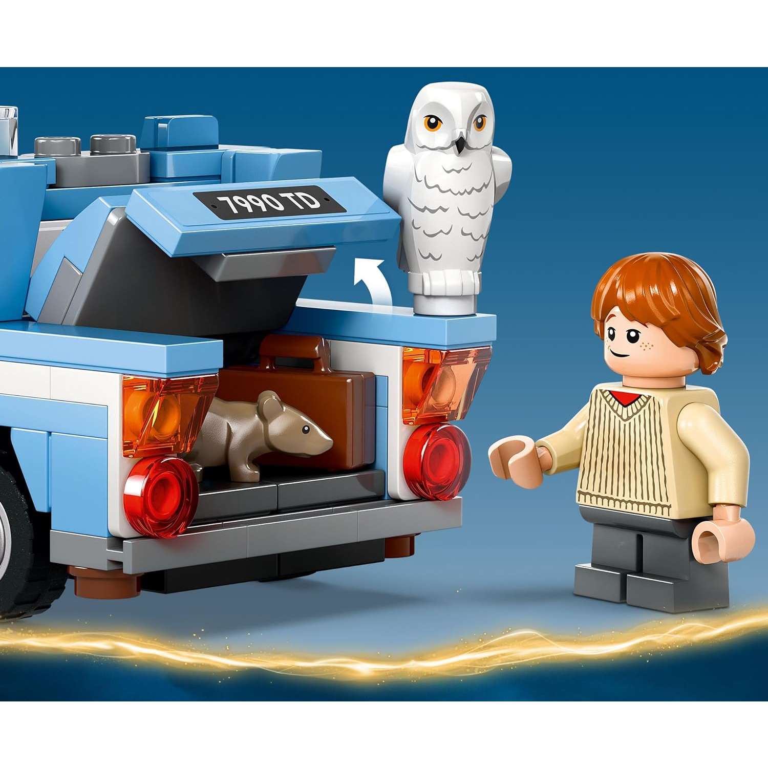 Конструктор LEGO Harry Potter Летающий Автомобиль Форд Англия 76424 - фото 8