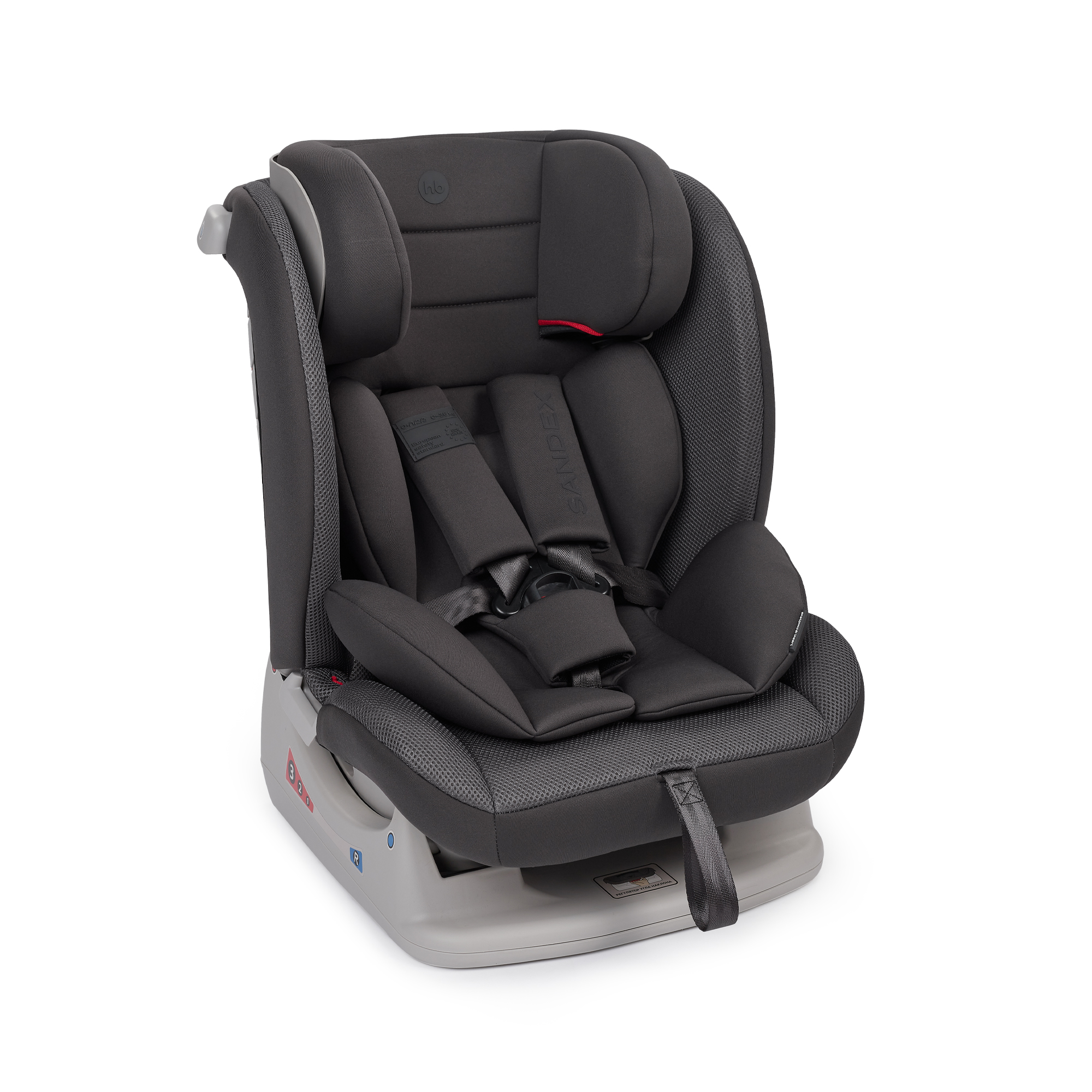 Автокресло Happy Baby Sandex Graphite купить по цене 12499 ₽ в  интернет-магазине Детский мир