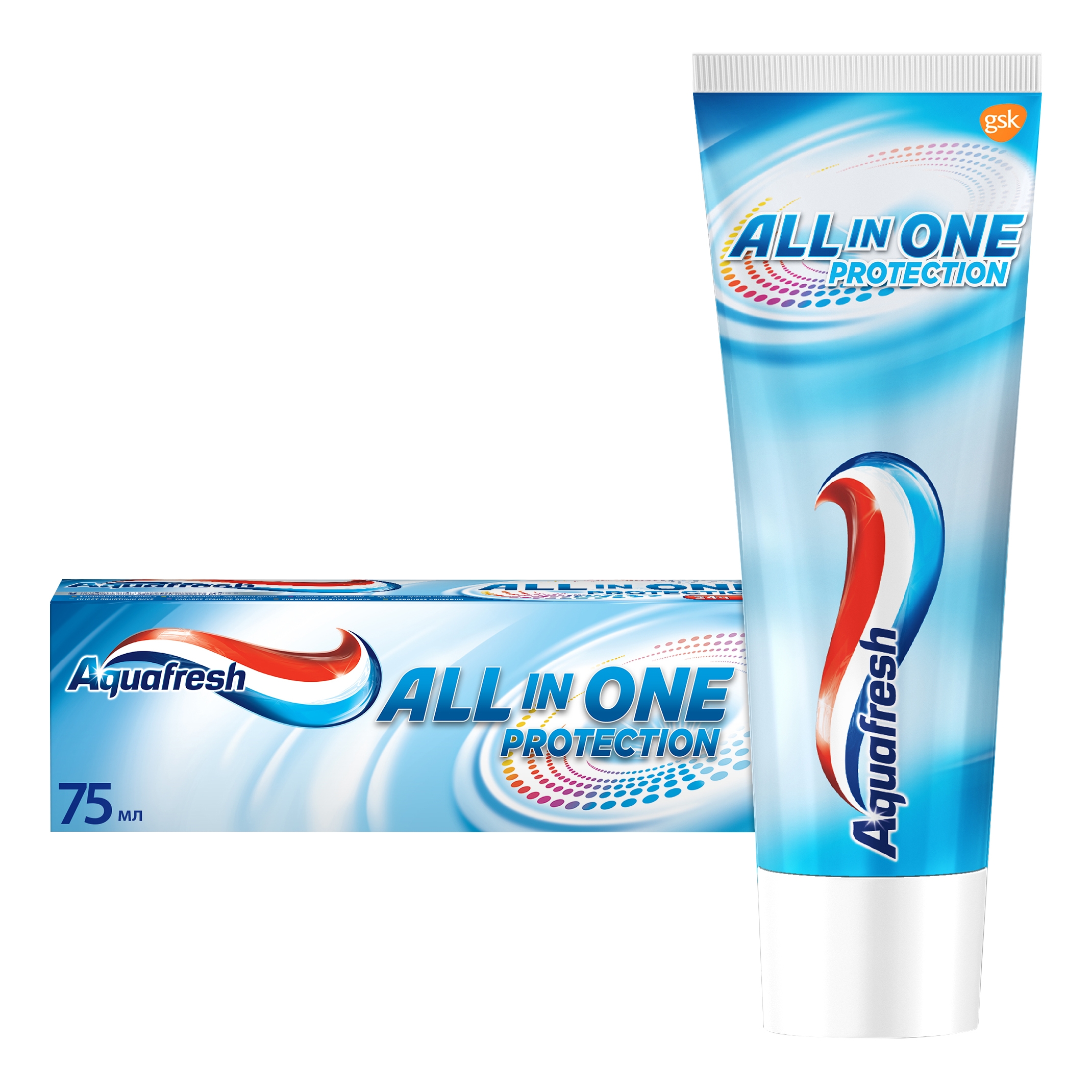 Зубная паста Aquafresh All-in-One Protection 75 мл - фото 1