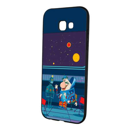 Силиконовый чехол Mcover для смартфона Samsung A5 (2017) Союзмультфильм Громозека и робот