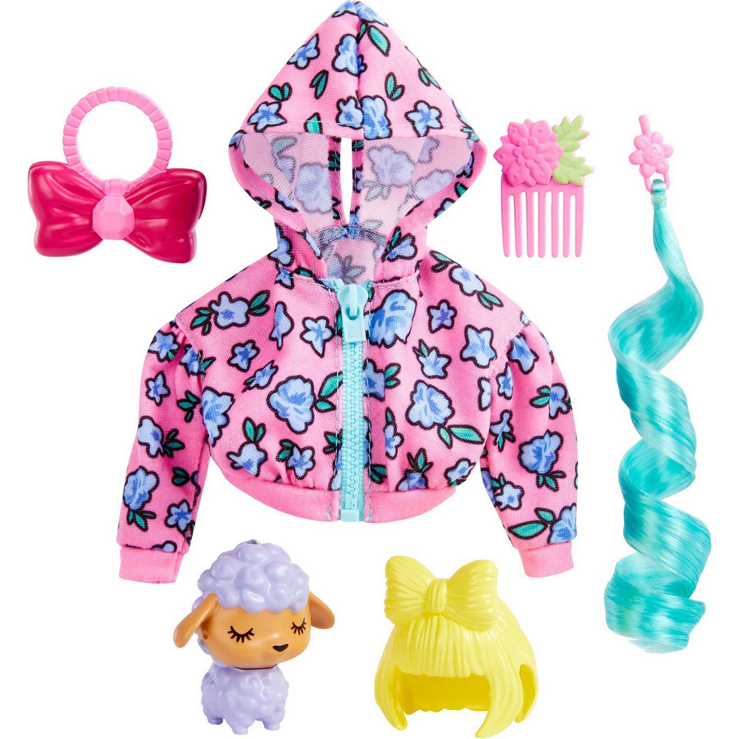 Набор игровой Barbie Экстра питомцы одежда для куклы и аксессуары 1 HDJ39 HDJ38 - фото 1