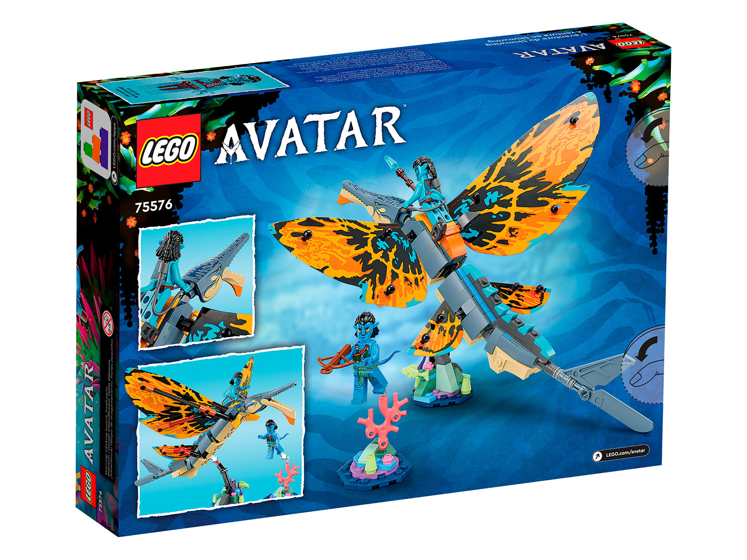 Конструктор детский LEGO Avatar Приключения Скимвинга 75576 - фото 8