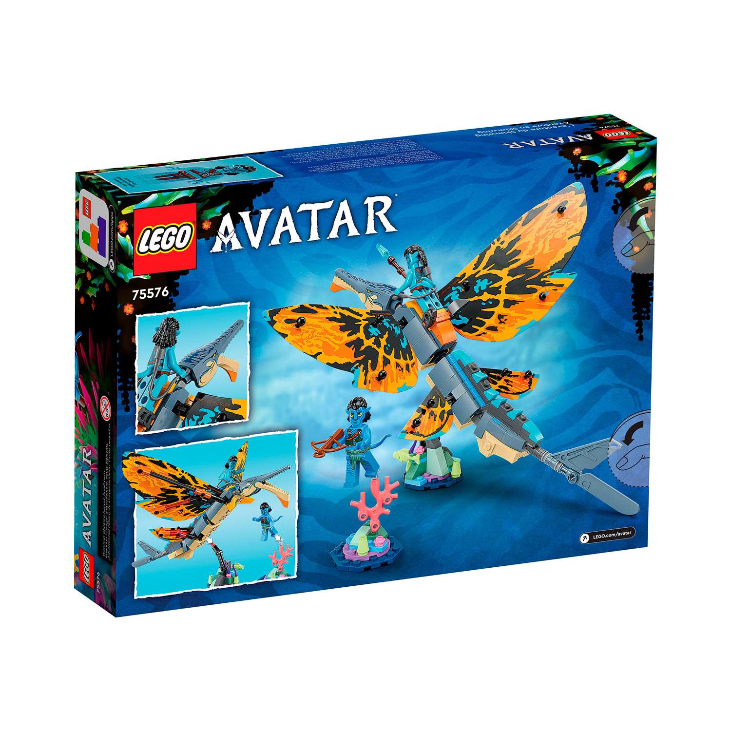 Конструктор детский LEGO Avatar Приключения Скимвинга 75576 - фото 8