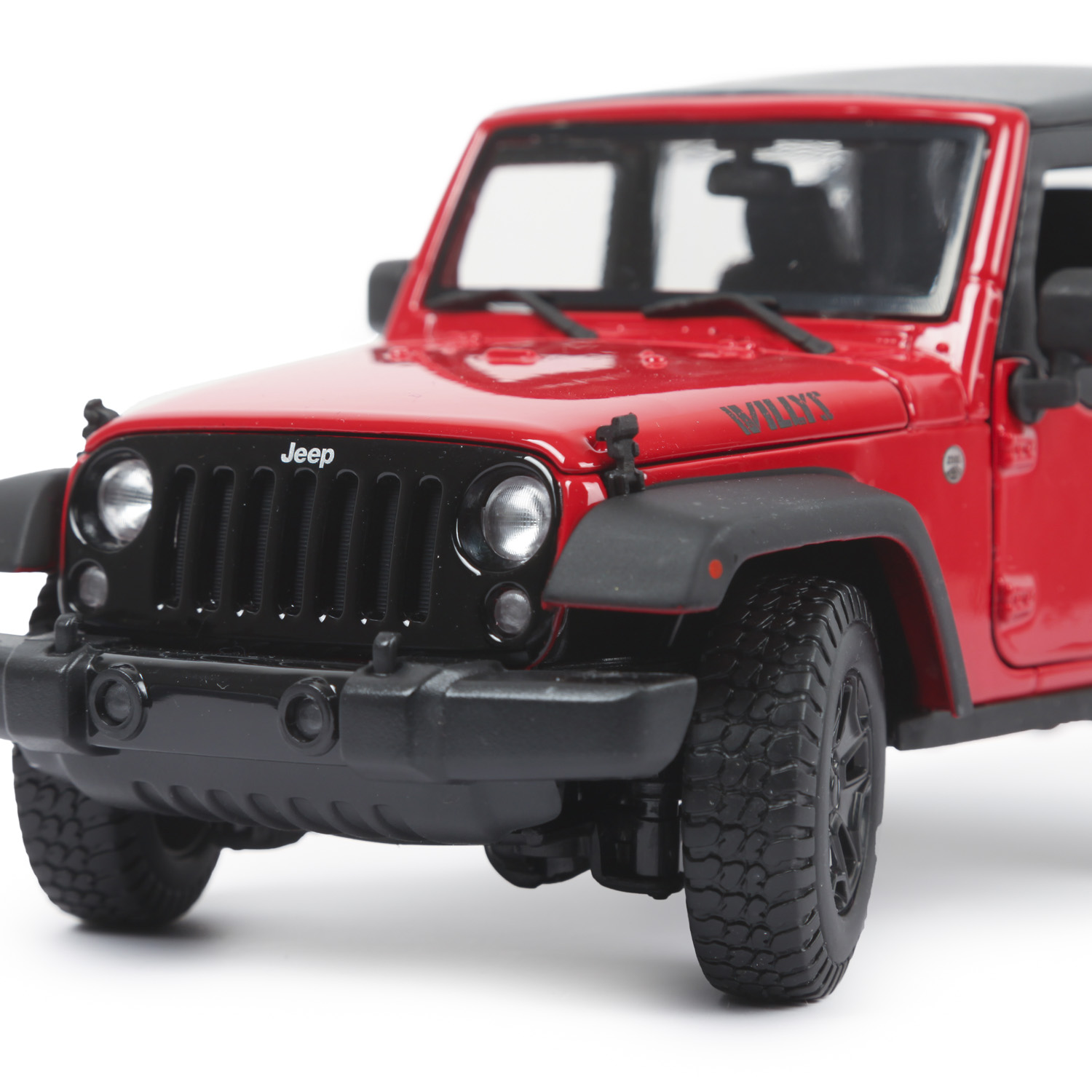 Автомобиль MAISTO Jeep 1:18 без механизмов красный 31676 - фото 5