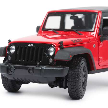 Автомобиль MAISTO Jeep 1:18 без механизмов красный