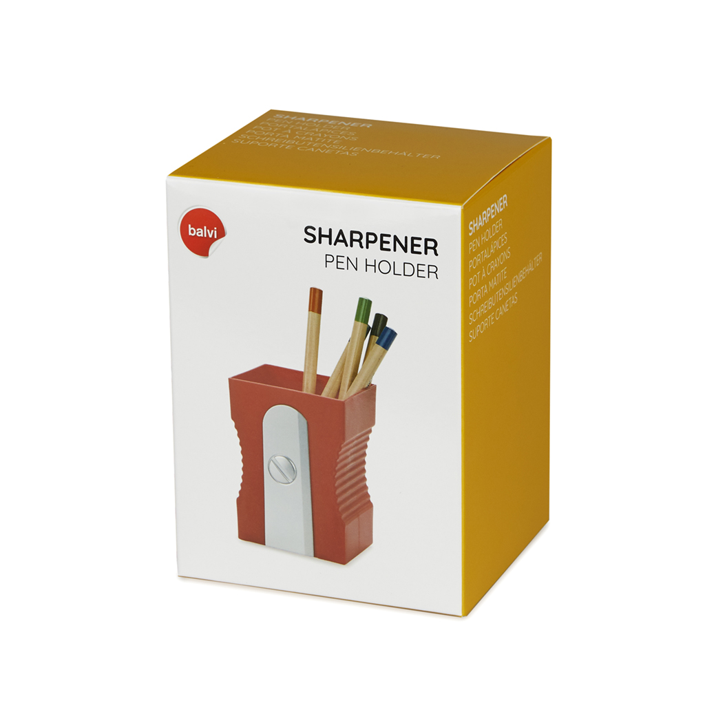 Подставка Balvi Sharpener красная - фото 4