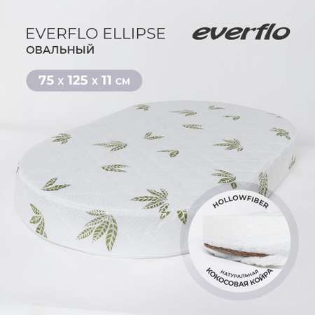 Матрас овальный 11 см EVERFLO Ellipse