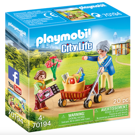 Игровой набор Playmobil Бабушка с ребенком