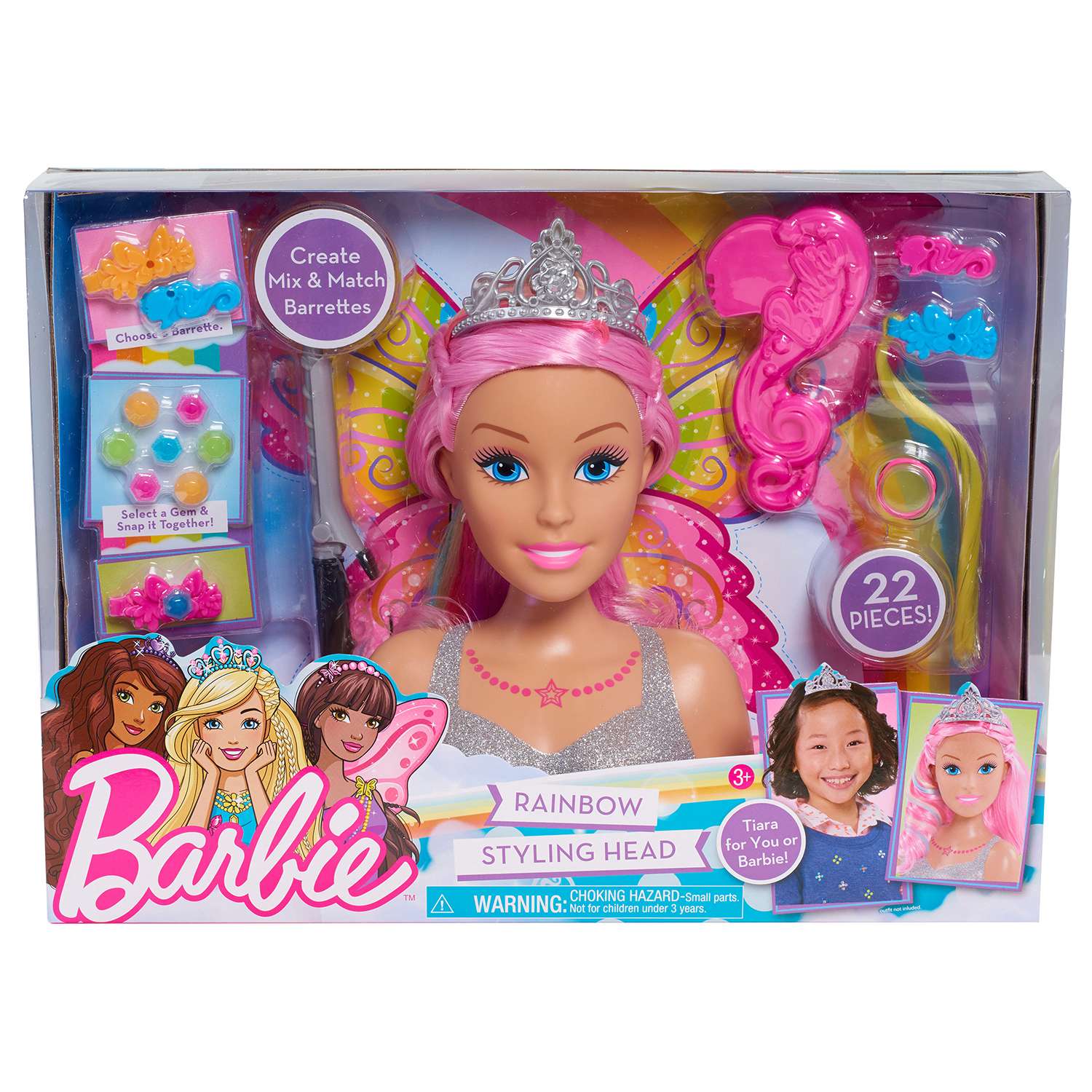 Торс для создания причесок Barbie Dreamtopia 62625 - фото 2