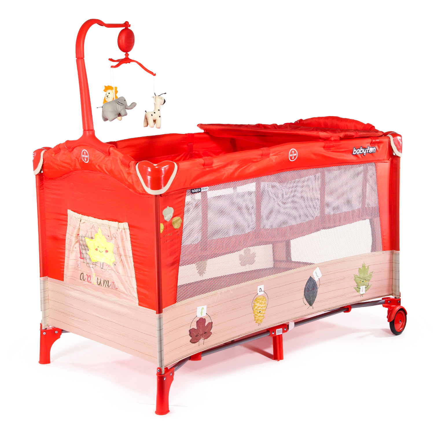 Манеж-кровать Babyton Dreamy Coral P610 - фото 3