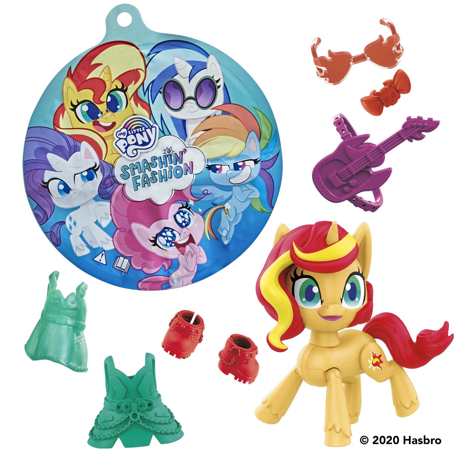 Набор игровой My Little Pony Пони Взрывная модница Сансет Шиммер F17595L0 - фото 8