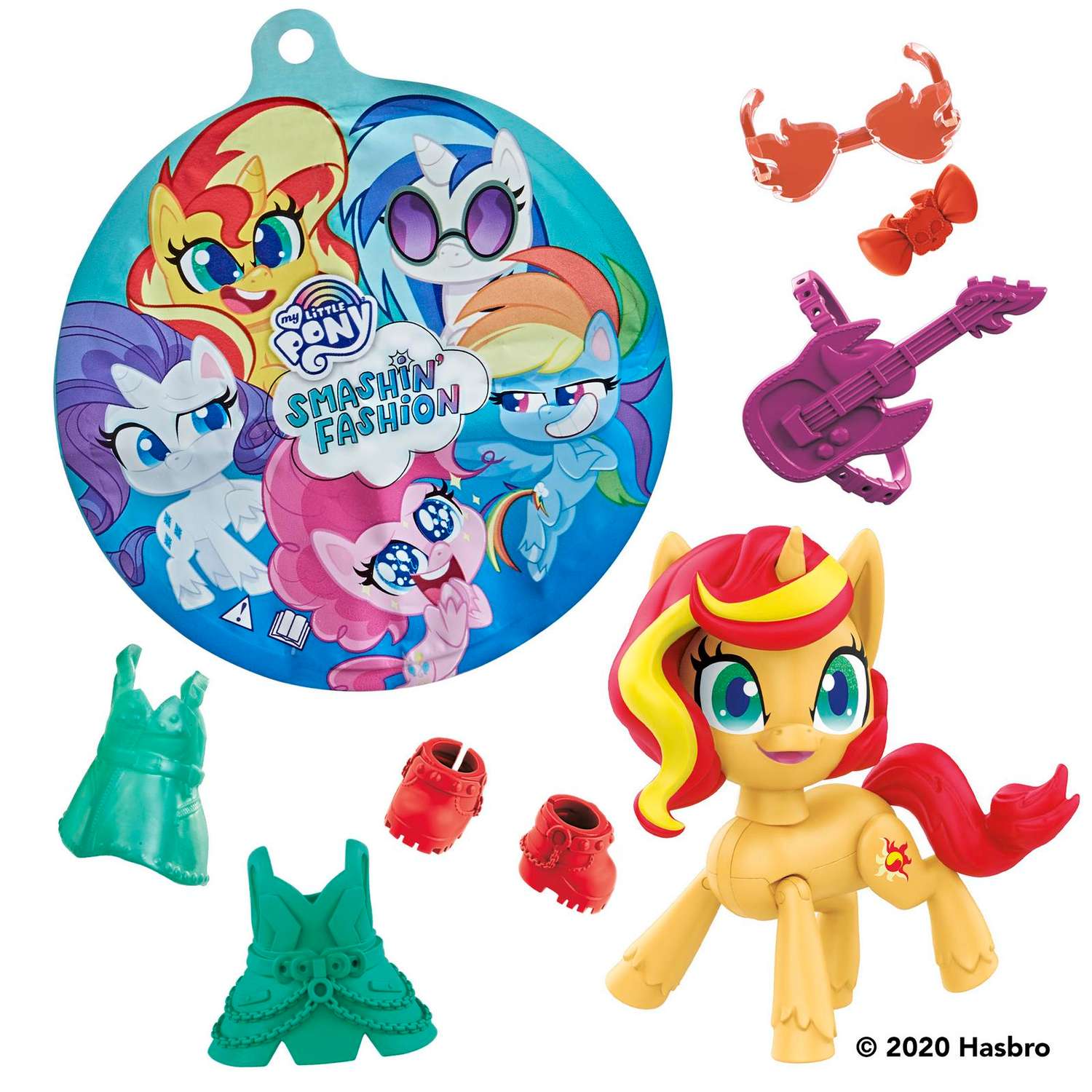 Набор игровой My Little Pony Пони Взрывная модница Сансет Шиммер F17595L0 - фото 8