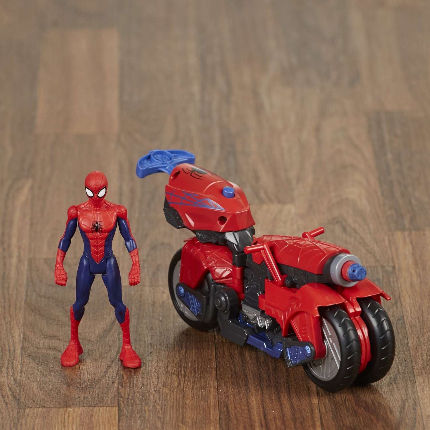 Фигурка Человек-Паук (Spider-man) Человек Паук и транспорт E0593EU4 - фото 18