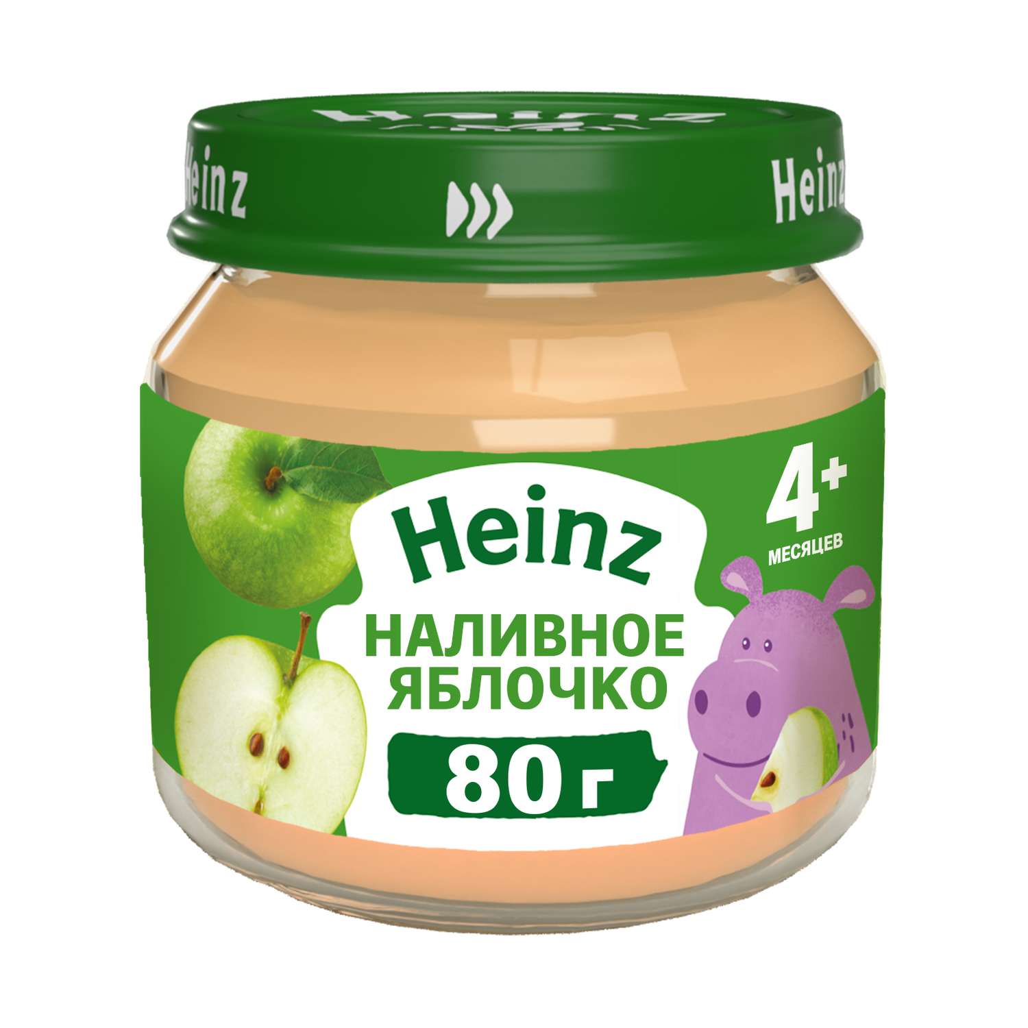 Пюре Heinz Наливное яблочко 80г с 4месяцев - фото 1