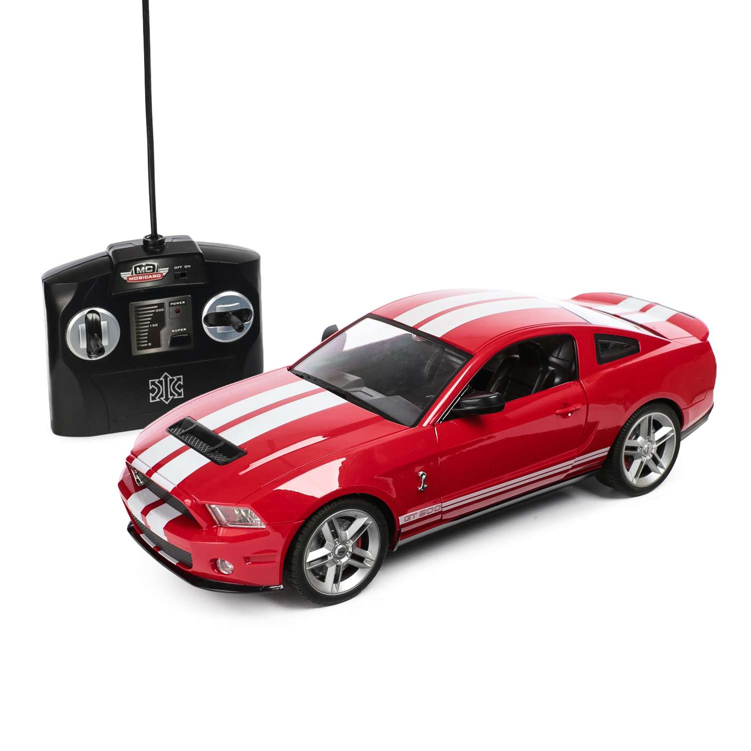 Машинка на радиоуправлении Mobicaro Ford GT500 1:14 34 см Красная - фото 1