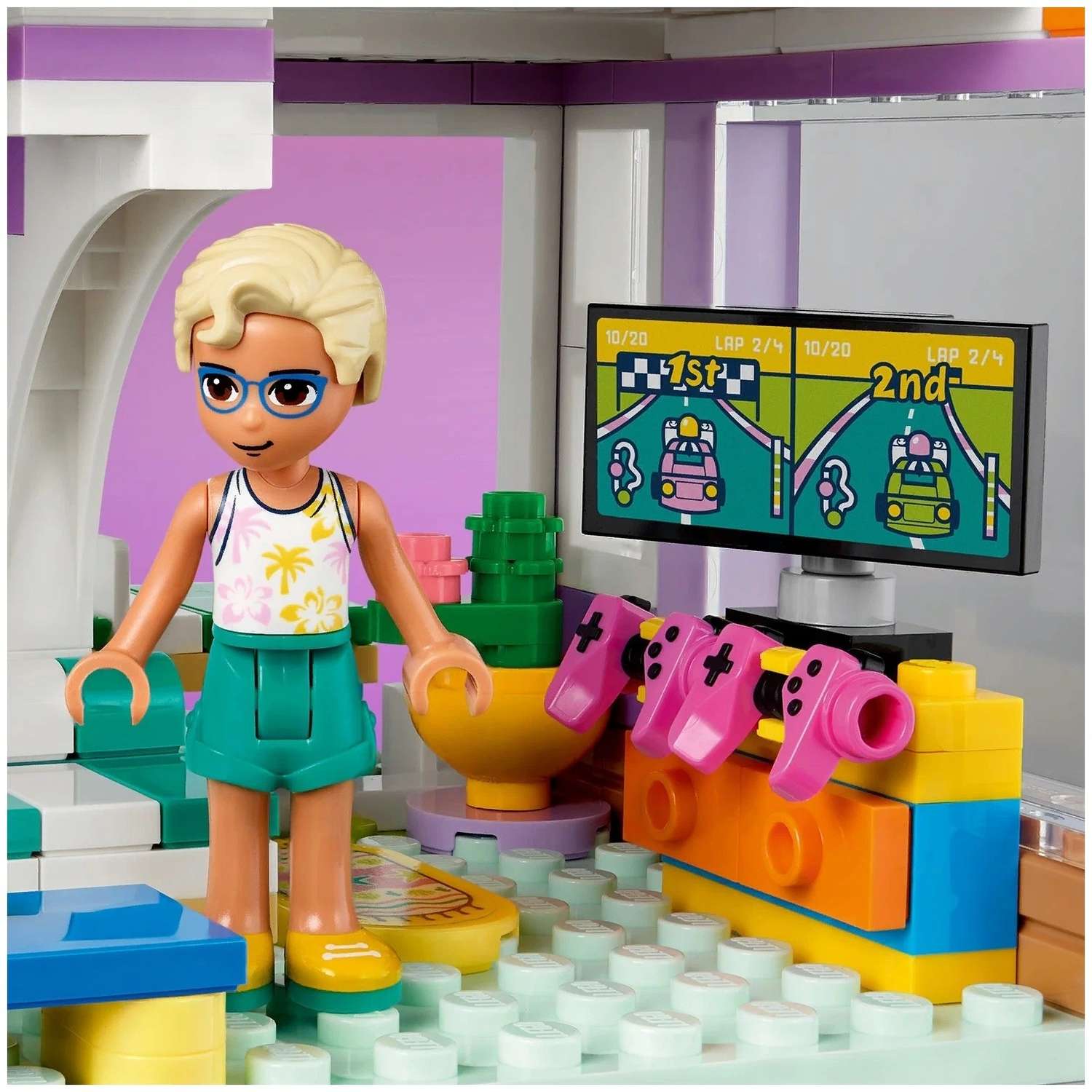 Конструктор Friends LEGO Пляжный дом для отдыха - фото 8
