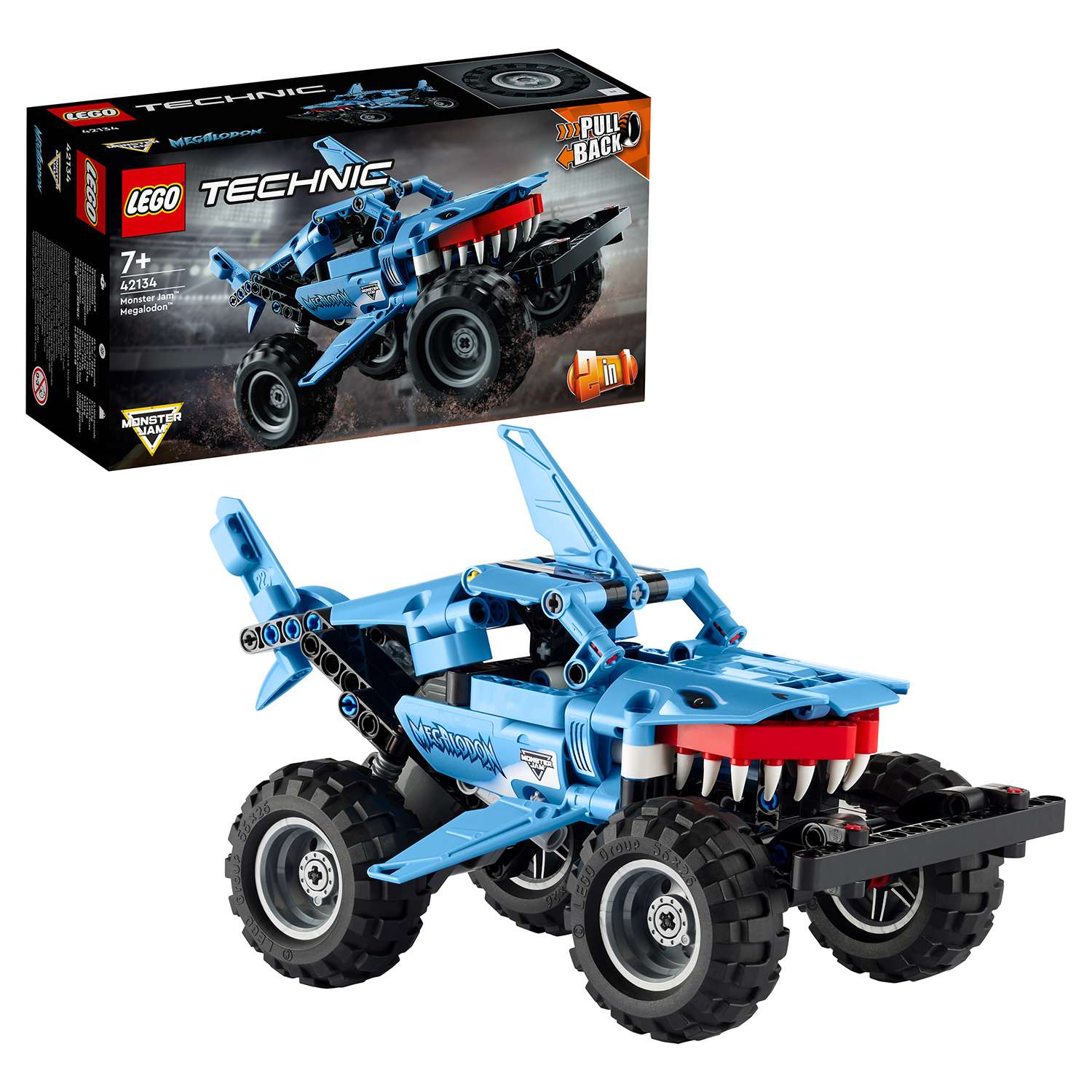 Конструктор LEGO Technic Monster Jam Megalodon 42134 - фото 1