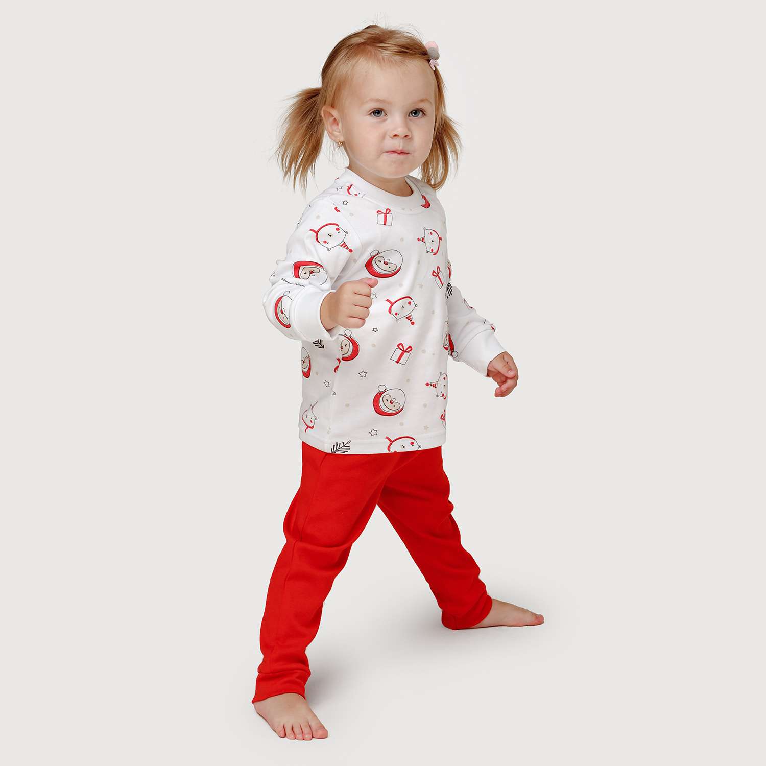 Пижама VEDDI 32-520и-20-белый/красный - фото 1