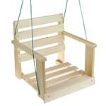 Кресло Добропаровъ подвесное деревянное 50х50х50 см